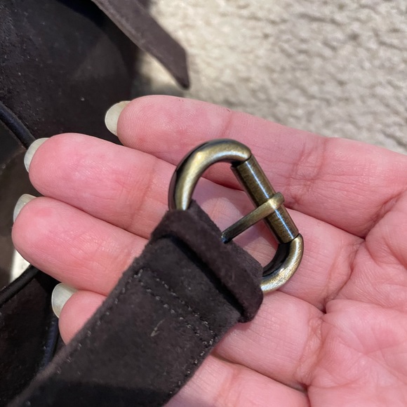 Leon Max brown suede flats Size 7.5 - Picture 7 of 12